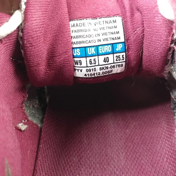 Mizuno Wave Alchemy 10 Womens Size 9 Running Shoes Low Top Silver Burgundy - Picture 3 of 11